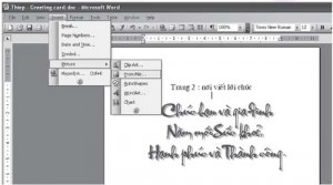 Free Word file: mẫu thiệp chúc mừng năm mới file word for personal use